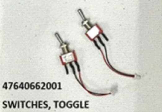 Transmitter toggle switch set